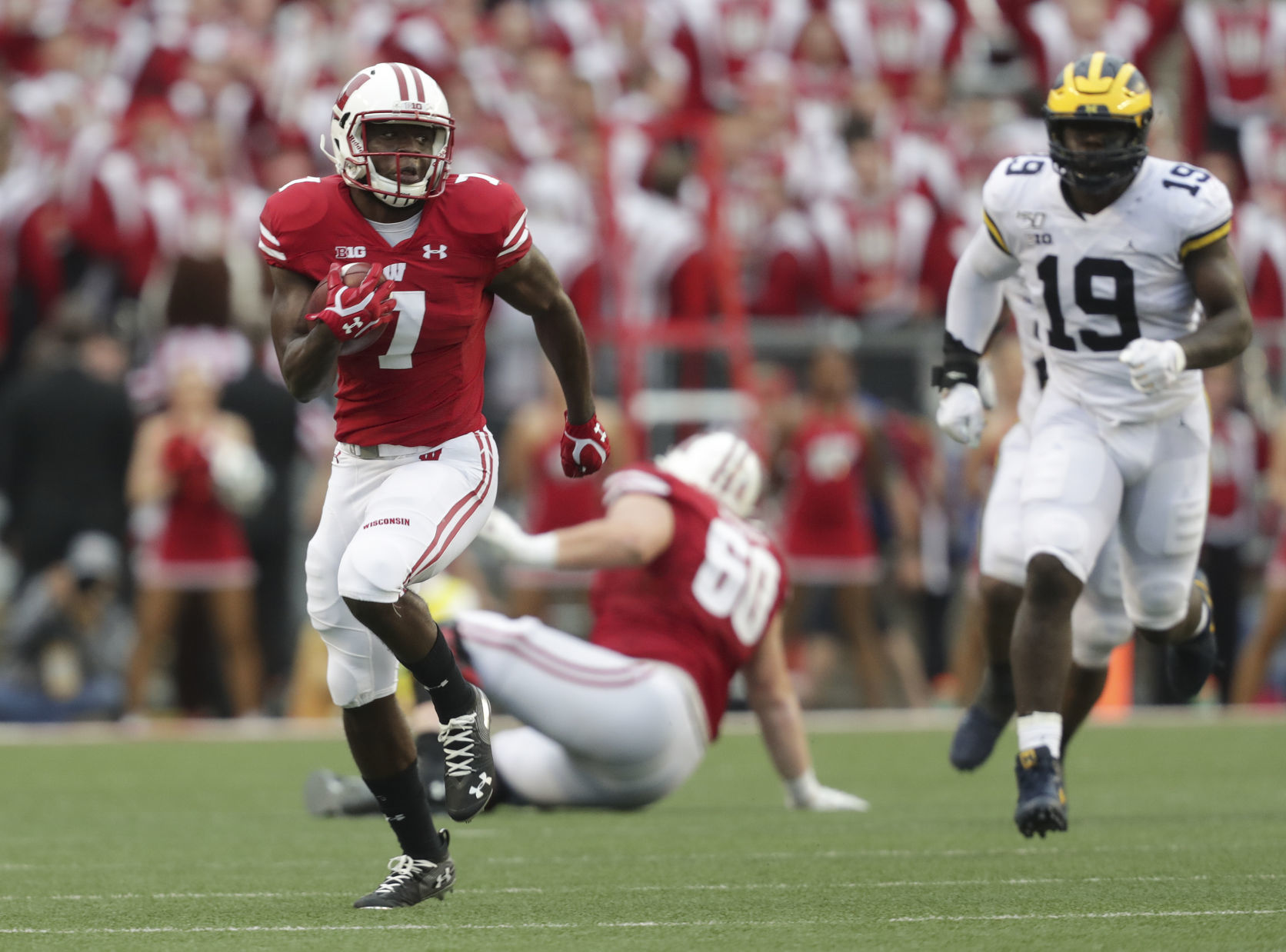 Badgers 35, Wolverines 14